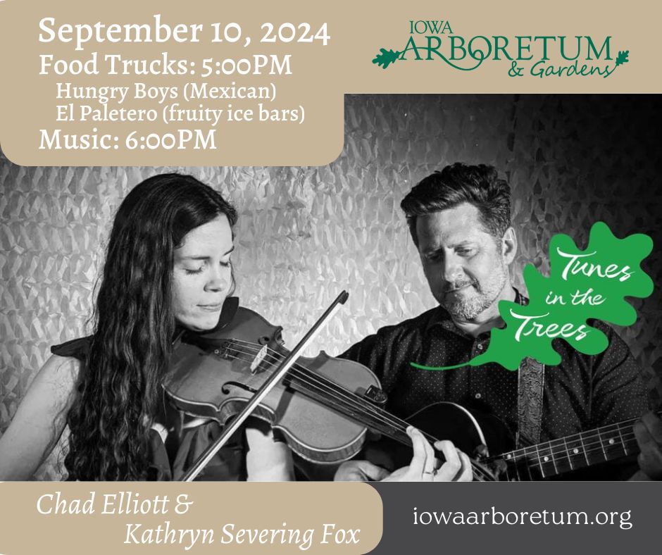 Chad Elliott & Kathryn Severing Fox perform at the Arboretum September 10, 2024