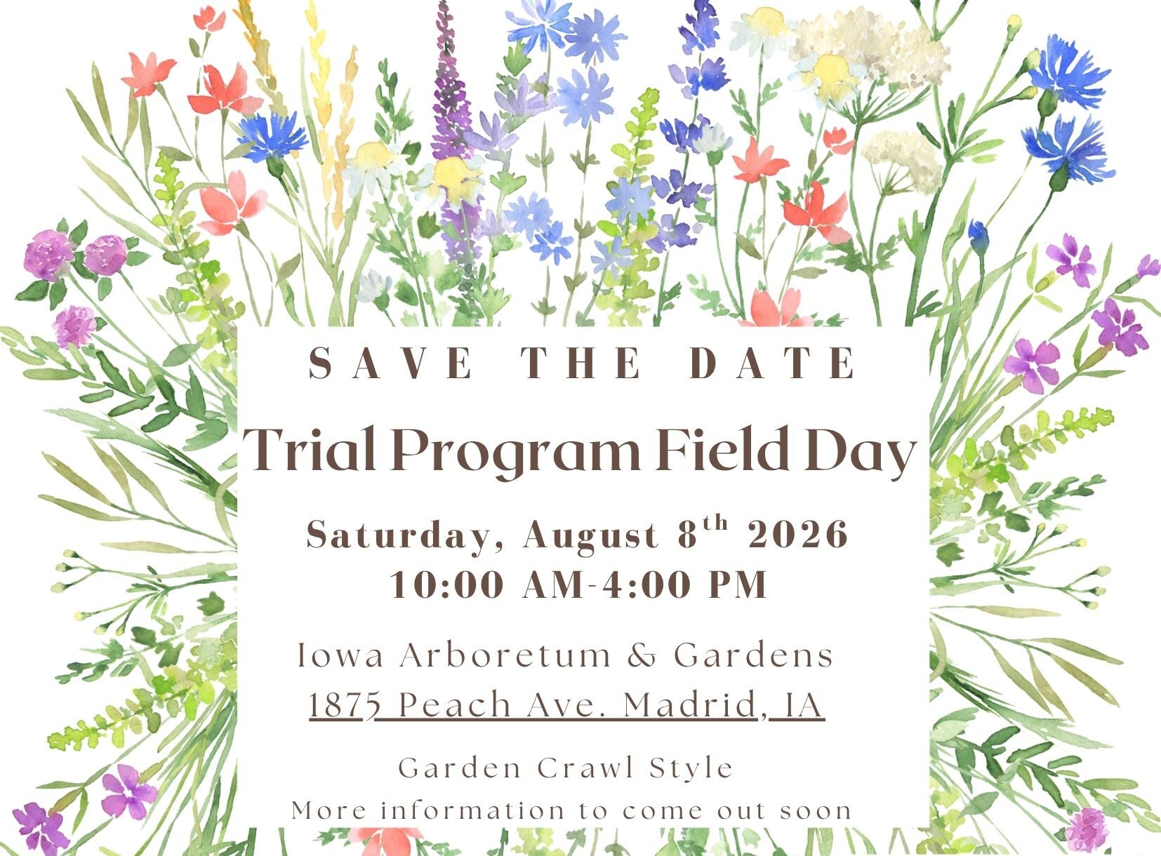 Learn more about the Iowa Arboretum & Gardens Trial Program Field Day